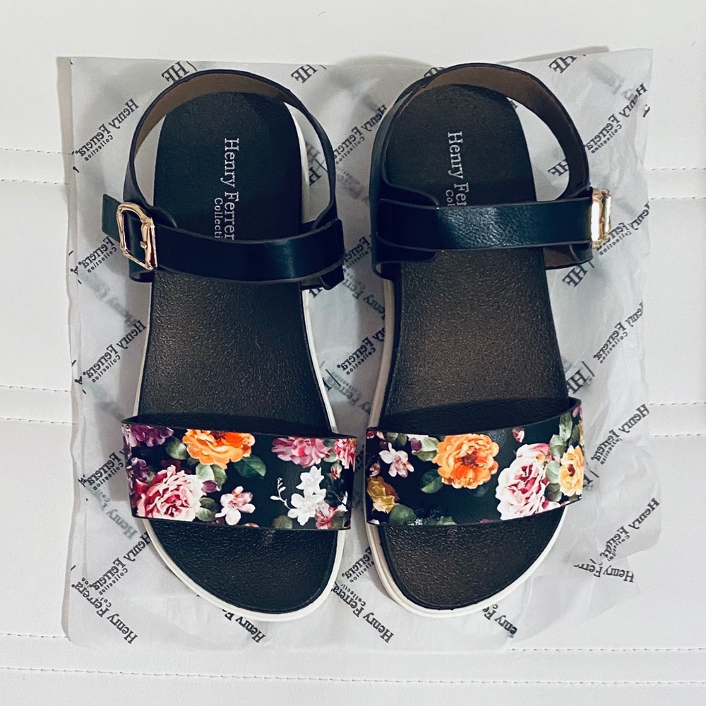 Henry Ferreira Sandals with floral print Size 6.5